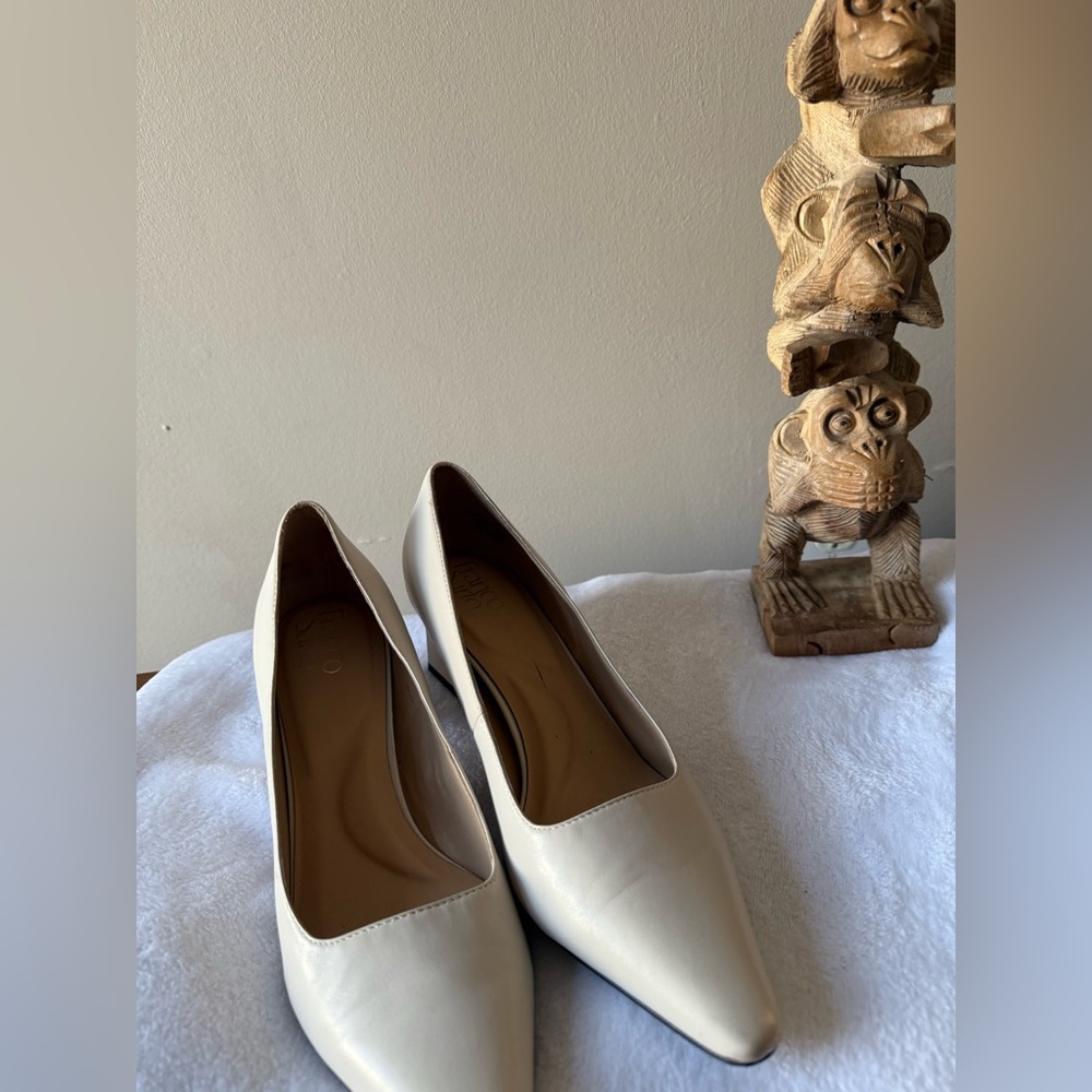 Franco Sarto Samira Ivory Heels